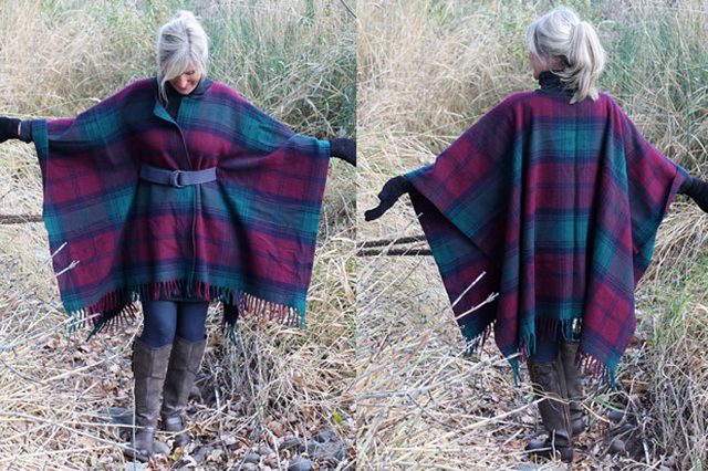 blanket coats ευκολο παλτο ραμμενο με ενα κομματι υφασμα